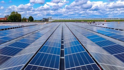 中信博沙特5吉瓦光伏支架工厂，中国能建开工建造