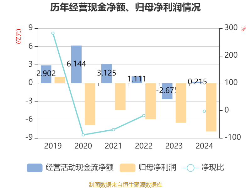湖北广电：2024年亏损7.95亿元