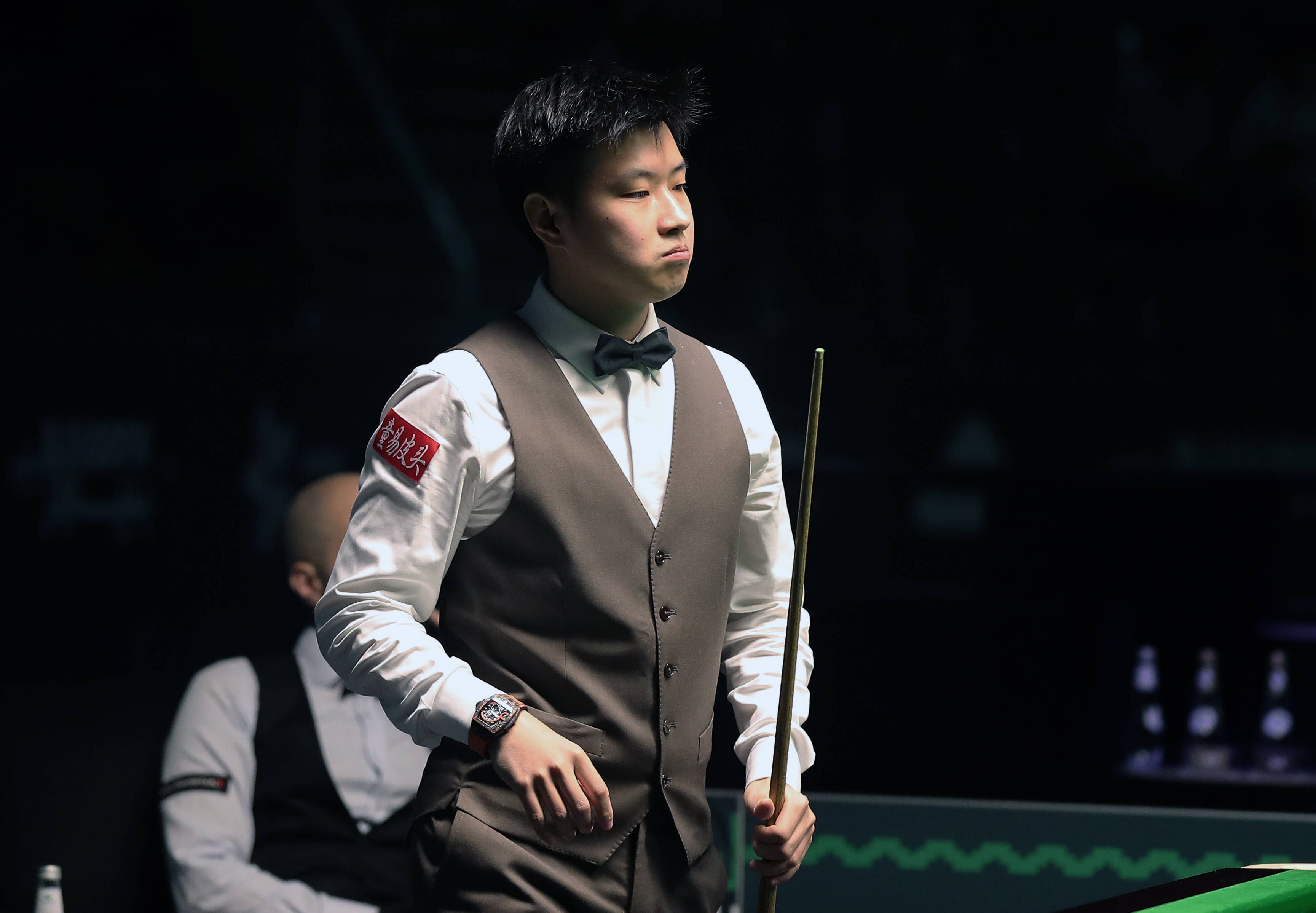 （体育）斯诺克——沙特大师赛：赵心童晋级16强